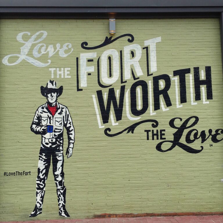 fort worth mural fairmount historic district